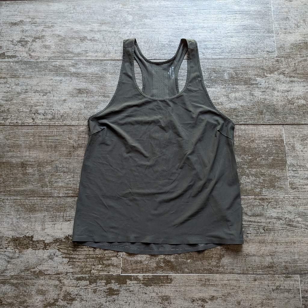 Athleta Racerback Perforated Active Tank Top